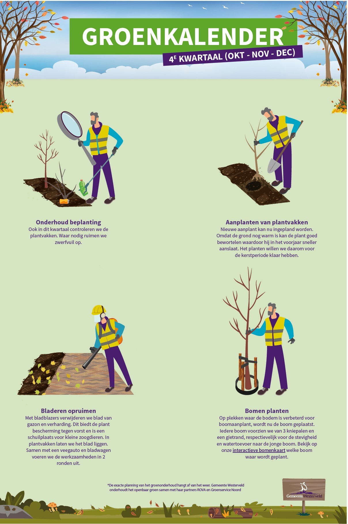 Groenkalender 4e kwartaal