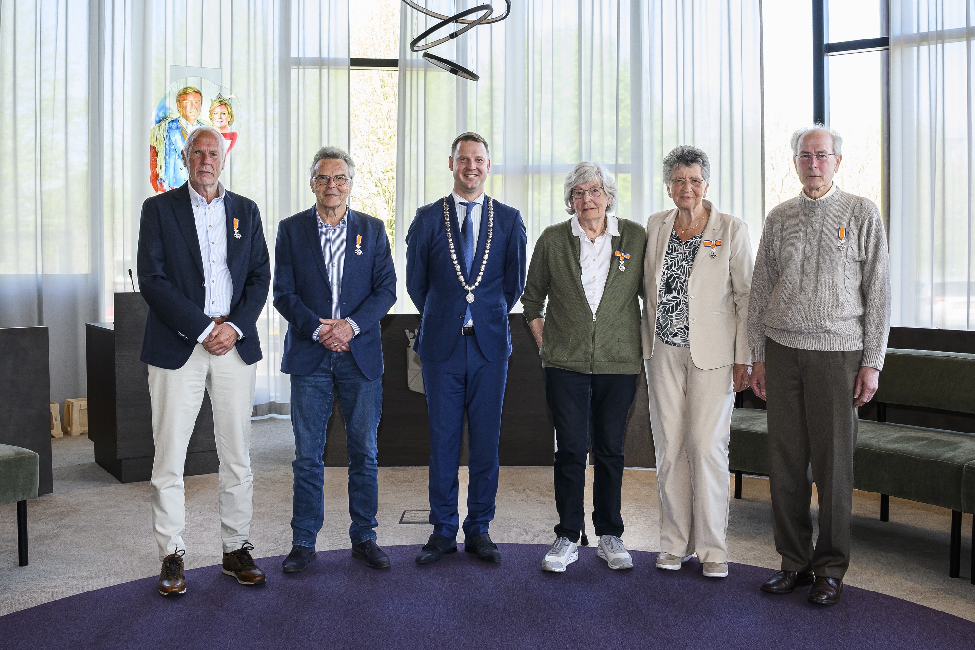 Gedecoreerden Lintjesregen 2026