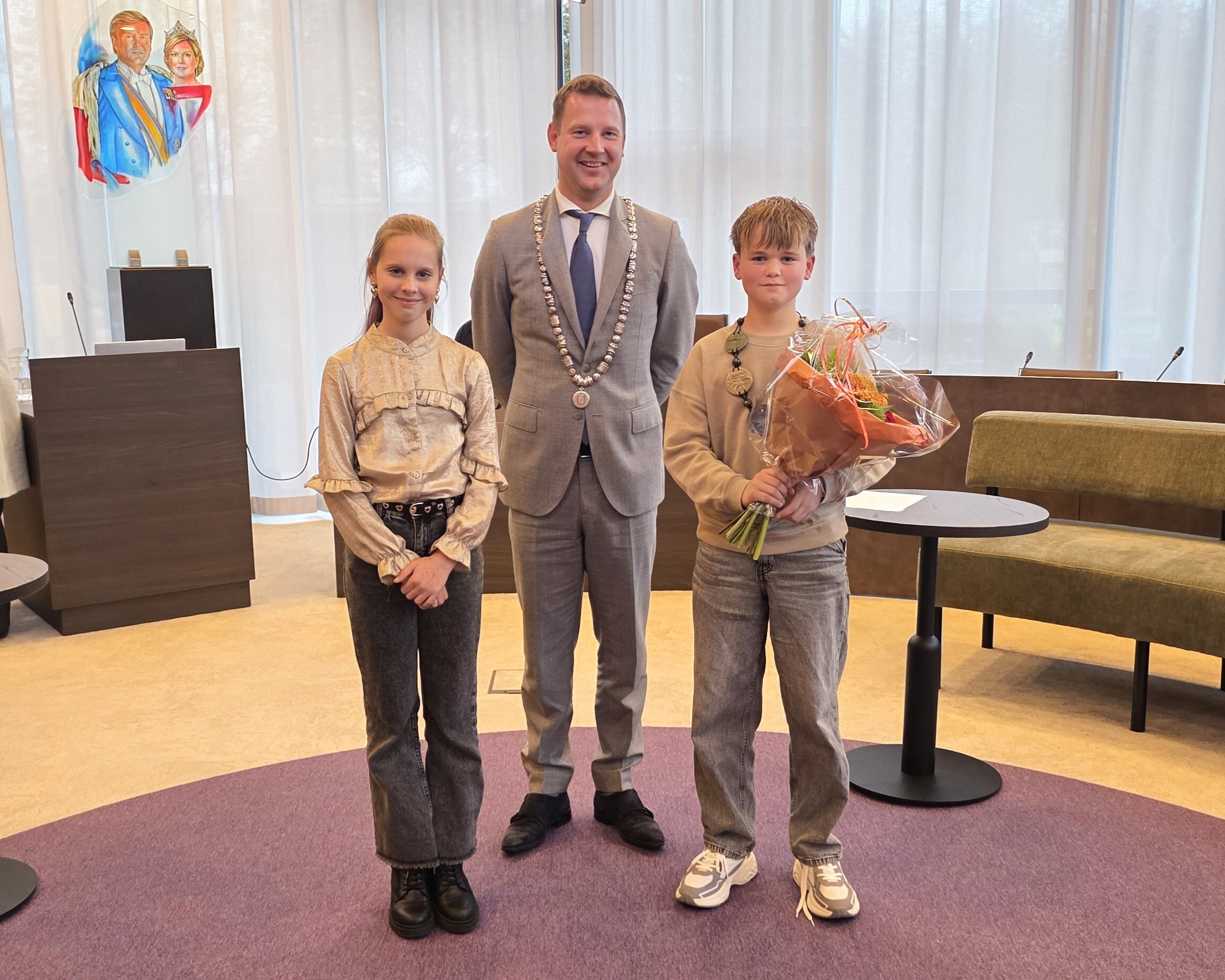 Burgemeester Spoelstra, Femke en Hero
