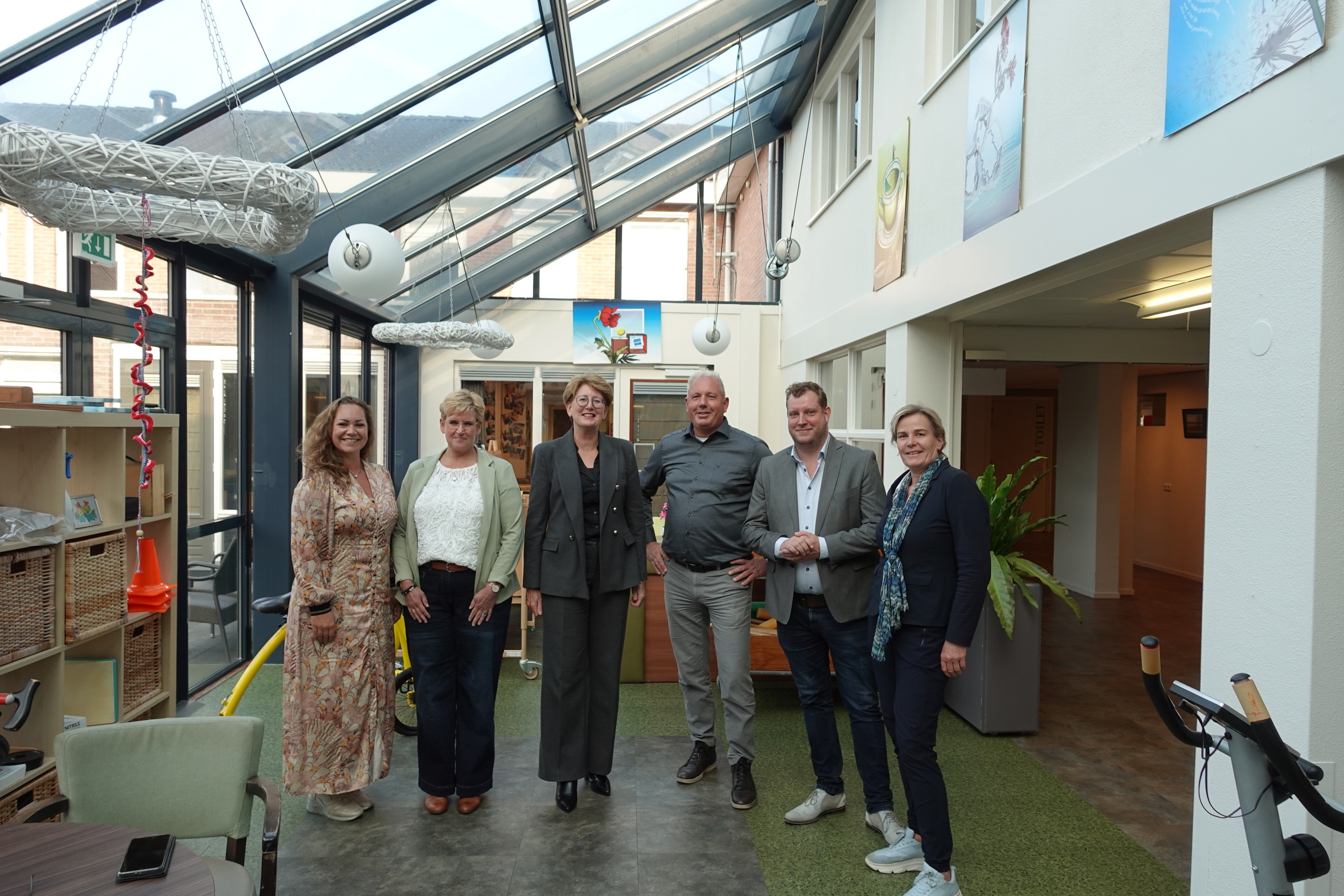 Hoofdfoto Wethouders bezoeken ZZWD in Dwingeloo gemeente Westerveld 29092025