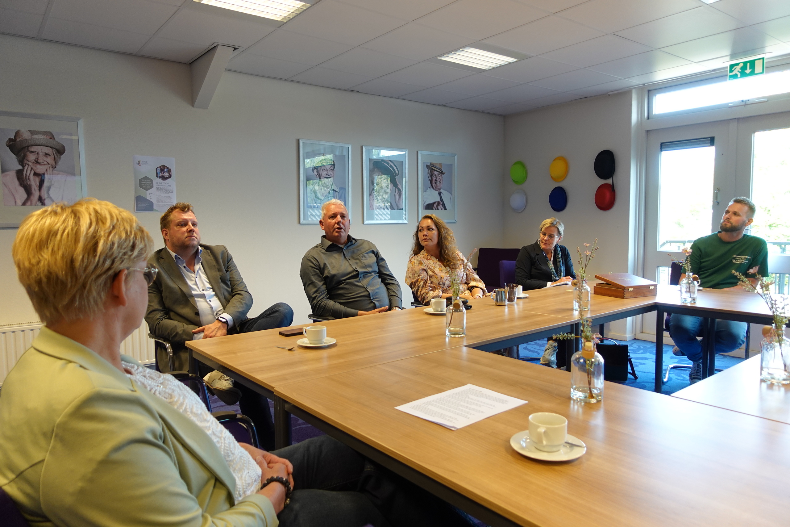 Wethouders bezoeken ZZWD in Dwingeloo 29092025 gemeente Westerveld