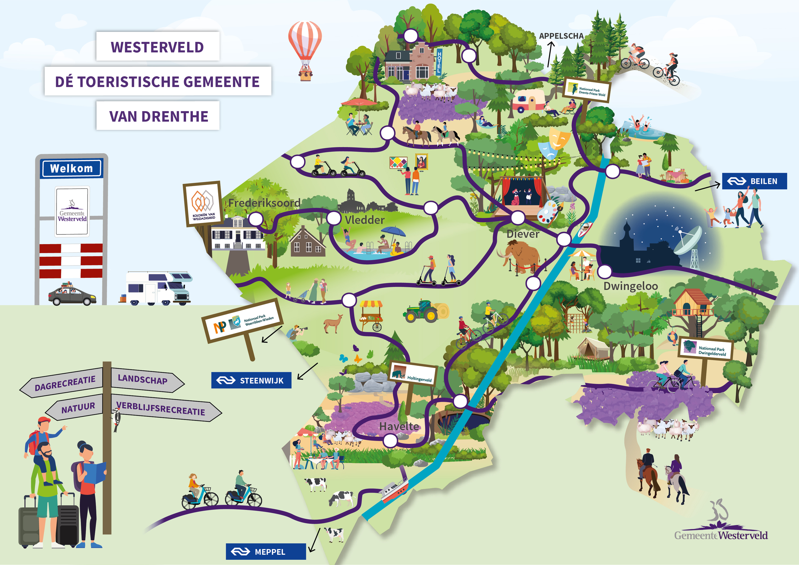 Visie Recreatie en toerisme in kaart