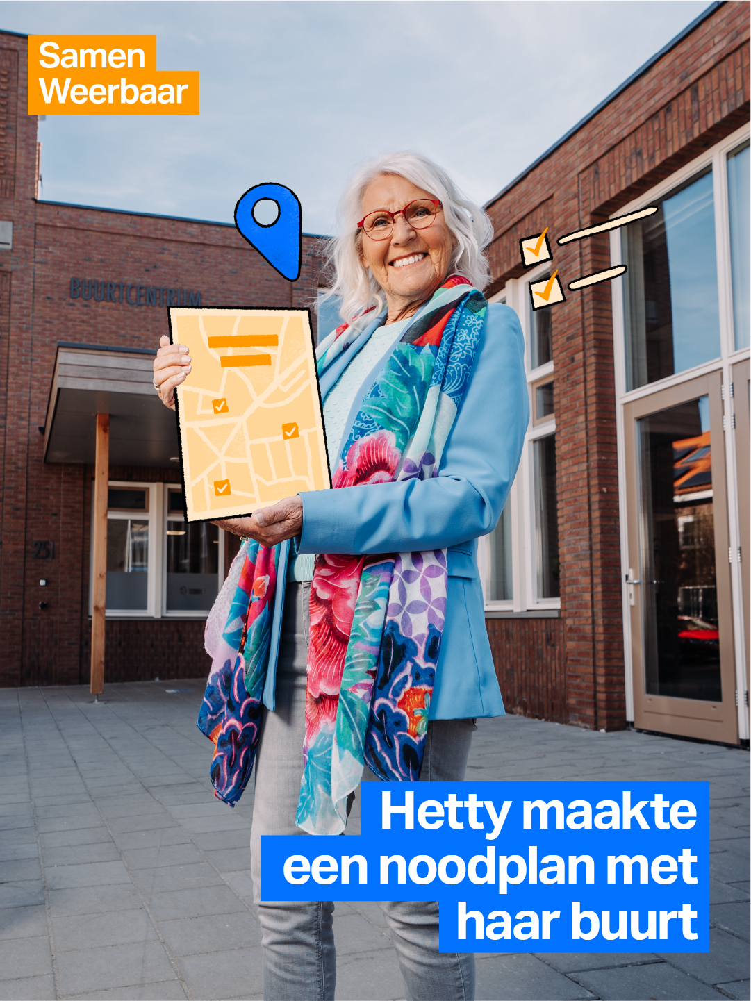 Poster Samen weerbaar