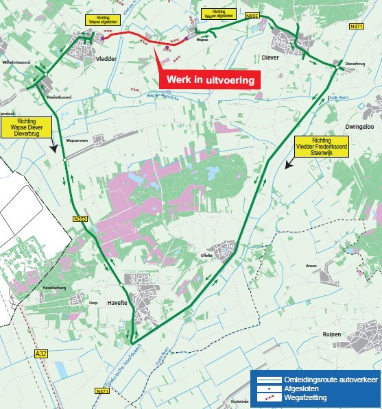 Omleidingsroute N855