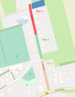 fase 1 rollestraat wapse wegwerkzaamheden